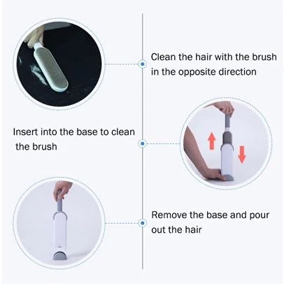 Pet Hair Remover | Self Cleaning Fur Brush