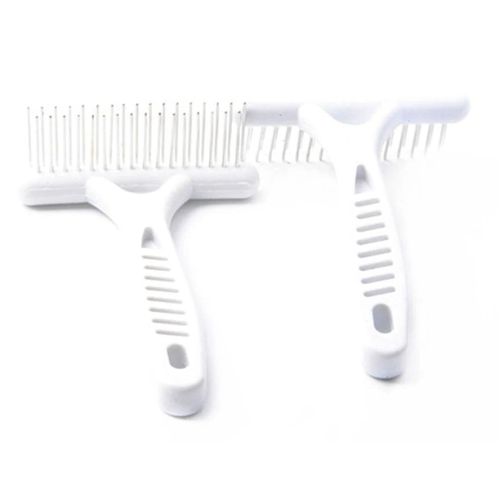 Pet Grooming Comb | Gentle Deshedding Rake Brush