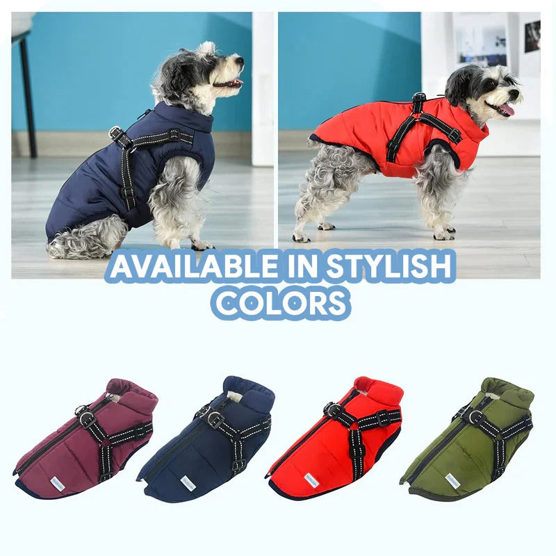 Dog Coat | Waterproof Fleece Winter Jacket