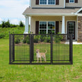 Heavy-Duty Metal Dog Playpen for Indoor & Outdoor Use, 40-Inch, 8-Panel