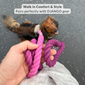 Dog Leash | Soft Braided Cotton Rope Design